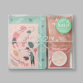 belif stationery set