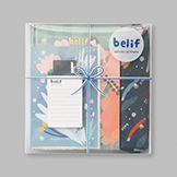 belif stationery set