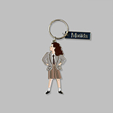 key ring / canvas ba